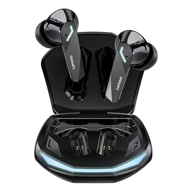 Audifono Inalambrico Lenovo Gm2 Pro Bluetooth 5.3 Color Negro Luz Azul