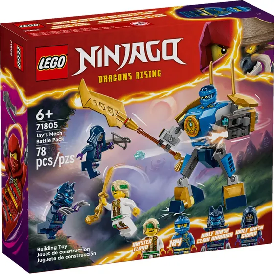 Lego Ninjago 71805 Pack De Combate Mech De Jay 78 Piezas