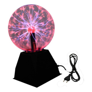 // Lâmpada De Bola De Plasma De 20cm Sensível Ao Toque // Lâmpada De Bola De Plasma De 20cm Sensível Ao Toque