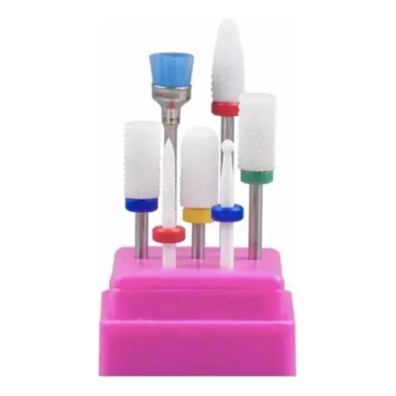 Kit De Brocas Puntas Fresa Ceramica Para Drill Pulidor