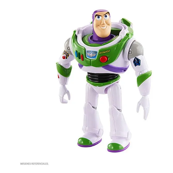 Buzz Lightyear Toy Story +15frases Y Sonidos Muñeco, Mattel