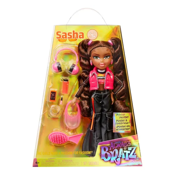 Bratz Alwayz Bratz Muñeca Sasha Con Póster Y Accesorios