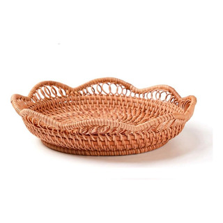 Cesta Pequeña De Mimbre Para Llaves Y Almacenamiento Cesta Pequeña De Mimbre Para Llaves Y Almacenamiento