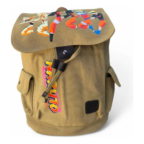Bolso Escolares Animé Semicuero Naruto