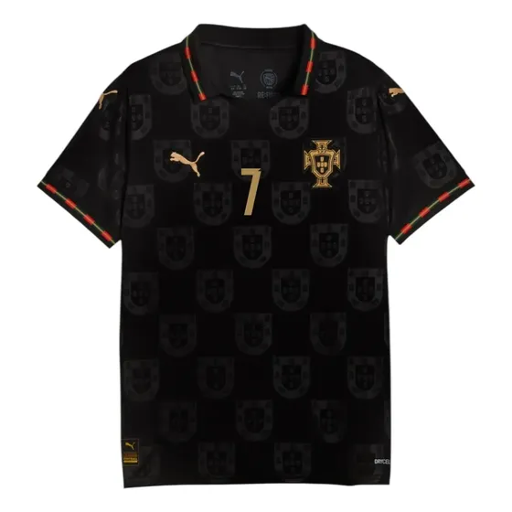 Playera Portugal Visitante 2026, Ronaldo 7, Puma, El Bicho