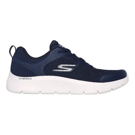 Tênis De Caminhada Masculino Go Walk Flex Skechers Azul Escuro Liso 39 Br