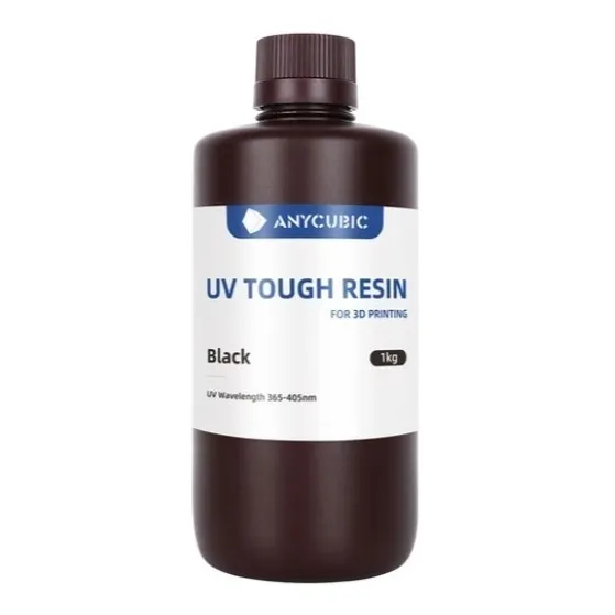 Resina Anycubic 1kg Flexible Tough Color Negro