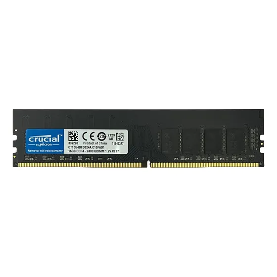 Com 2 Unidades Memória Ram Crucial 16gb Ddr4 2400mhz