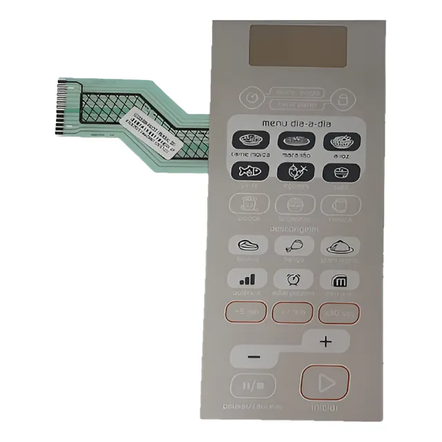 Membrana Teclado Microondas Brastemp Bma30 / Bma30af 
