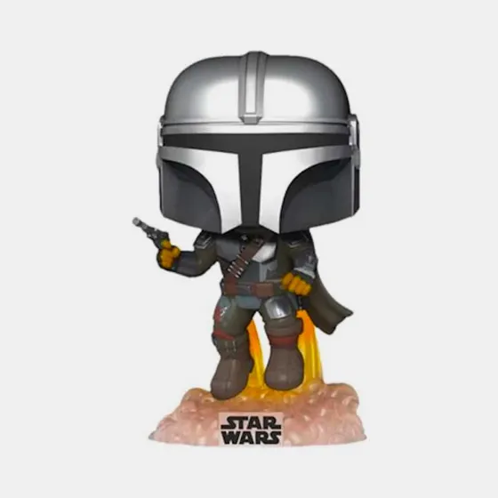 Funko Pop! Star Wars: The Mandalorian With Blaster Glows