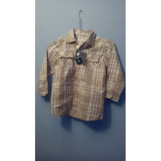 Camisa De Vestir Manga Larga De Niño Epk Talla 04