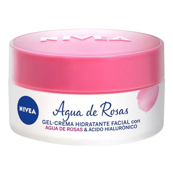 Gel Crema Hidratante Facial Agua De Rosas Nivea 50ml Origina Tipo De Piel Todo Tipo De Piel