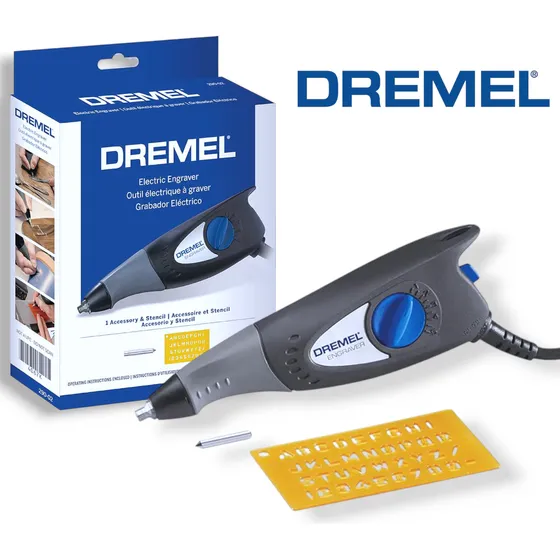 Grabador Eléctrico Dremel Metal Madera Vidrio