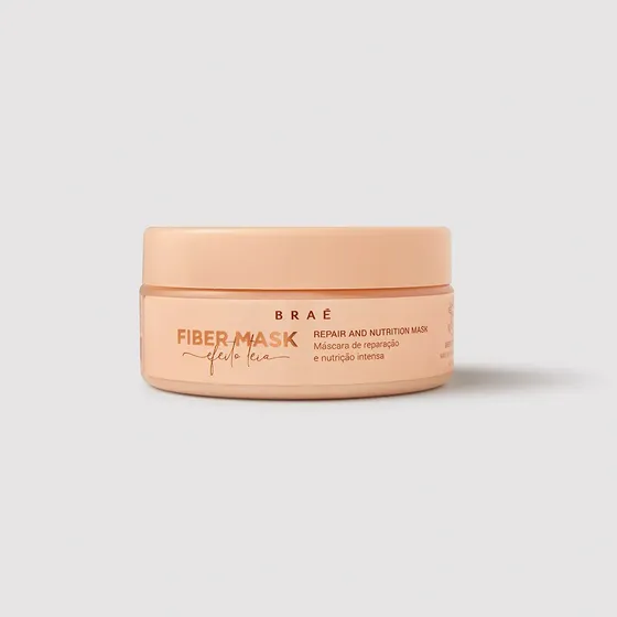 Braé Fiber Mask Efeito Teia Máscara Reparação Nutrição 200g