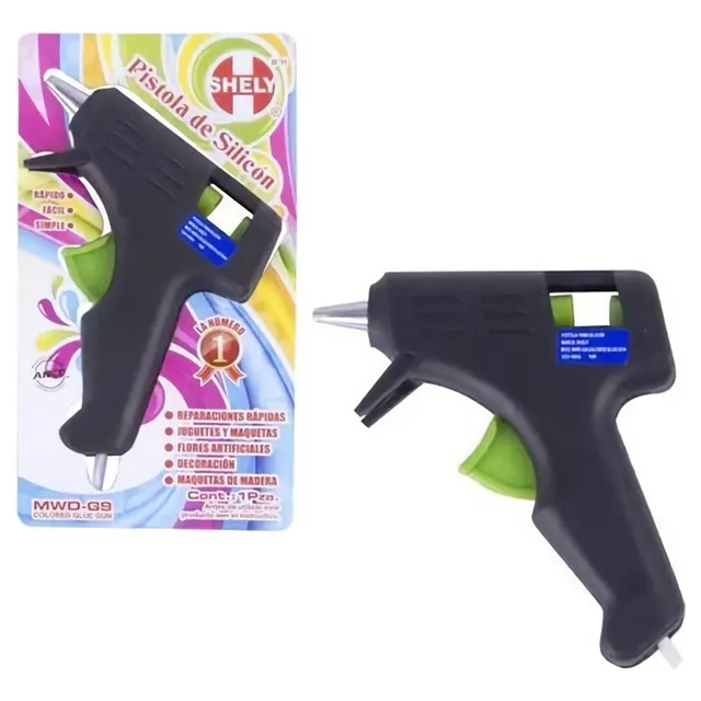 Pistola D Silicon Para Manualidades Decoración 10w Eléctrica