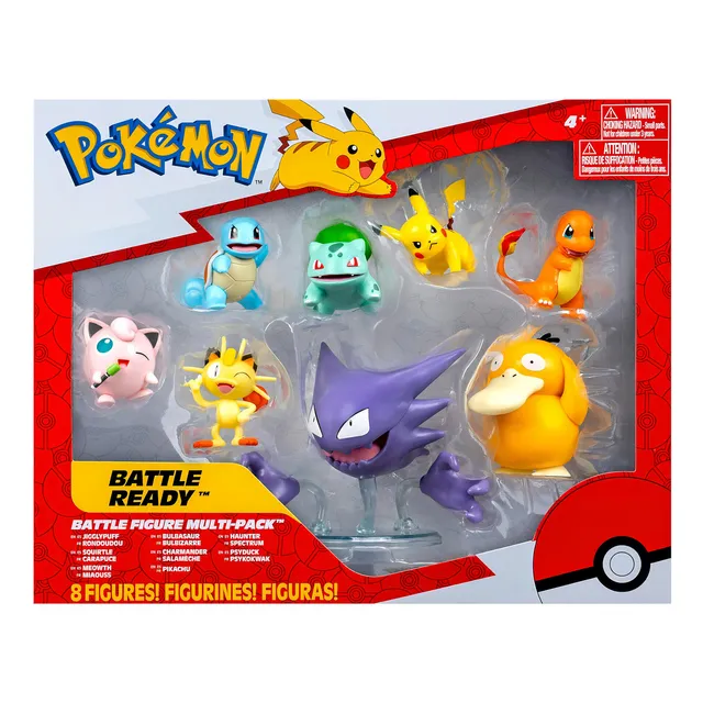 Pokemon 8 Figuras Battle Figure Multi Pack Pikachu Y 7 Más