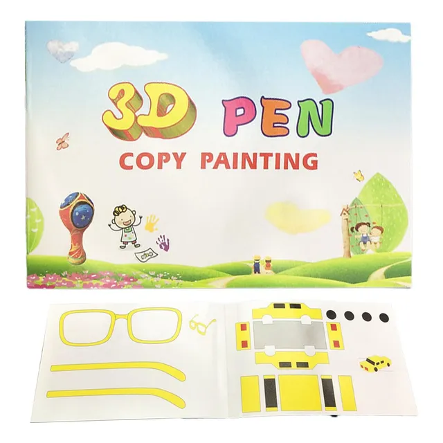 Libro De Pintura, Bolígrafo De Impresión 3d, Reutilizable, I