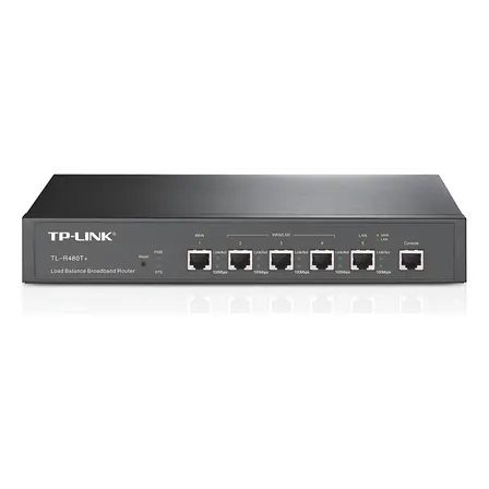 Router De Balanceo De Carga Tp-link 4 Puertos Wan Tl-r480t+