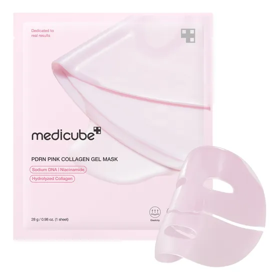 Medicube Salmon Dna Pdrn Rosa Colágeno Gel Máscara 2cljo