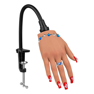 Practique Hand Para Unas Acrilicas, Silicona Nail Practic... Practique Hand Para Unas Acrilicas, Silicona Nail Practic...