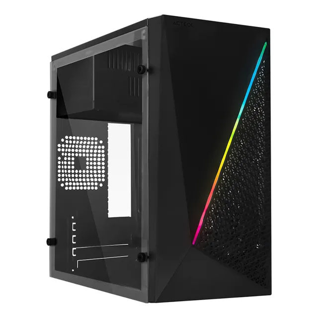 Gabinete Acteck Kyoto Gc460 Ventana Micro-tower Micro Atx