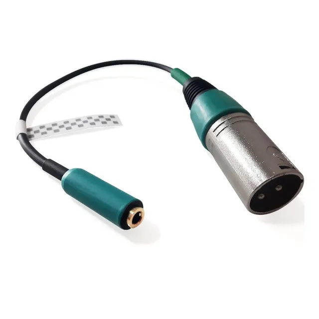 Adaptador Xlr Macho + J3 (p3 Fêmea) 20 Cm