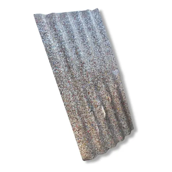Telha Ecológica P/tapumes E Fechamentos D Obra 8mm Reciclada