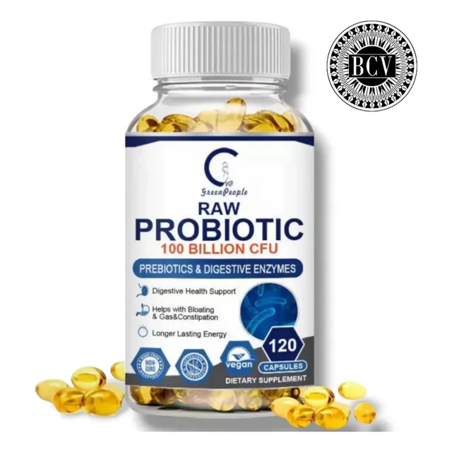 Probióticos Prebioticos 100 Billones Ufc 120 Cáp