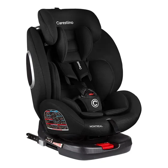 Butaca para auto grupo 0/1/2/3 Isofix Montreal color Negro