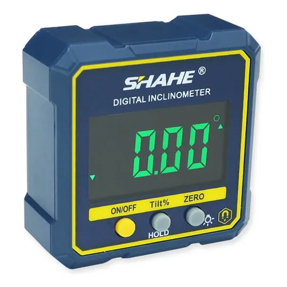 Medidor De Ángulo Digital Shahe 5315-90c Nivel Inclinómetro