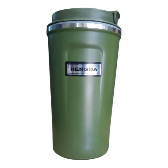 Vaso Reforzado Térmico  De Acero Inox. C Sensor Temperatura