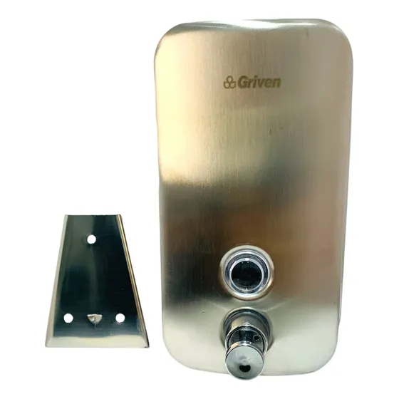 Dispensador De Jabon 800ml Inox Griven