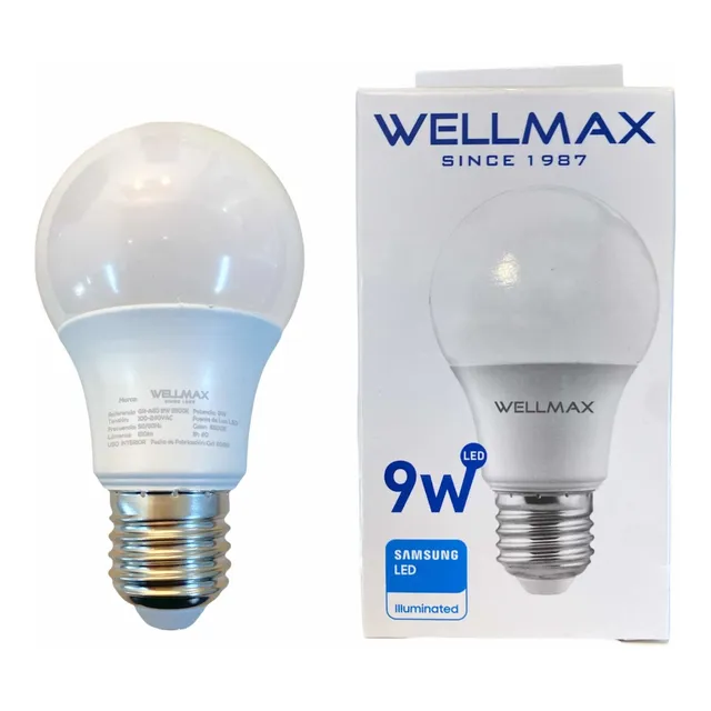 Bombillo Led 9w Alta Potencia Chip Samsung