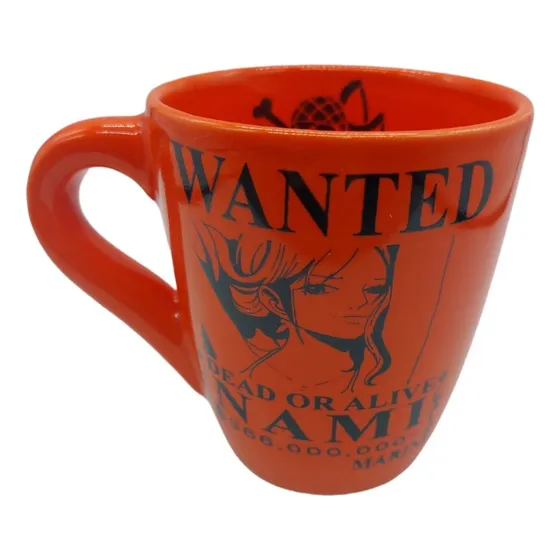 Taza Once Piece Cartel De Se Busca Nami