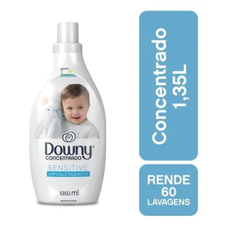 Amaciante Concentrado Sensitive HipoalergĂȘnico 1,35l Downy Amaciante Concentrado Sensitive HipoalergĂȘnico 1,35l Downy