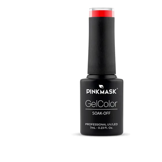 Pink Mask Gel Color Uv/led Semipermanente 7ml Color Ruby 1747