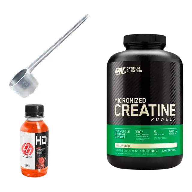 Creatina On 600gr Optimun Nutrition + Scoop De 5gr
