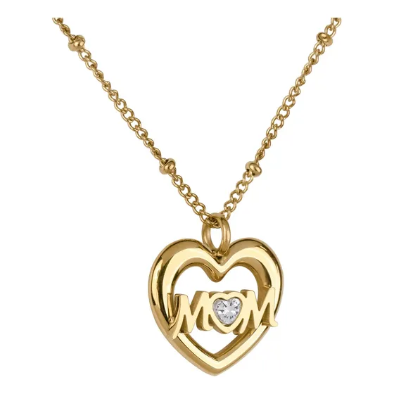 Collares Para Mujer, Joyería Oro 18k, Mamá Luckyly Dorado