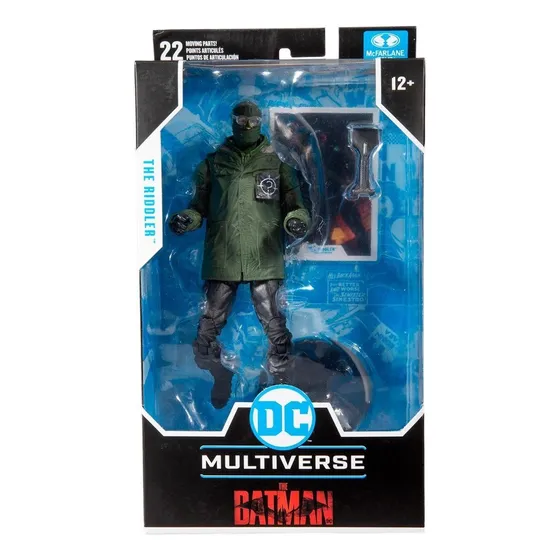 Figura De Acción Dc Multiverse The Batman Riddler +12