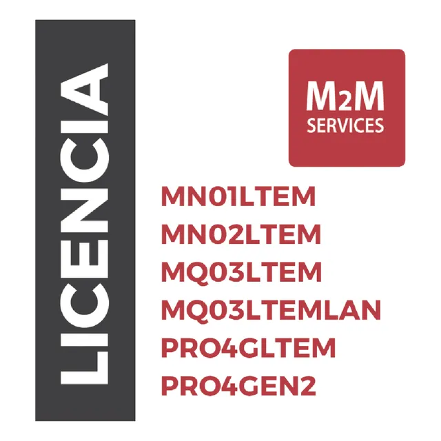 Licencia De Servicio De Datos Un Año Para Comunicadores M2m