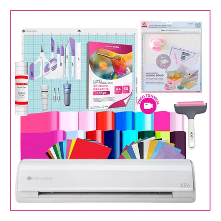 Kit Silhouette Cameo 5 Insumos Kr6