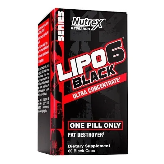 Super Quemador Vi Black Nutrex ! 60 Serv. Usa ! Original !