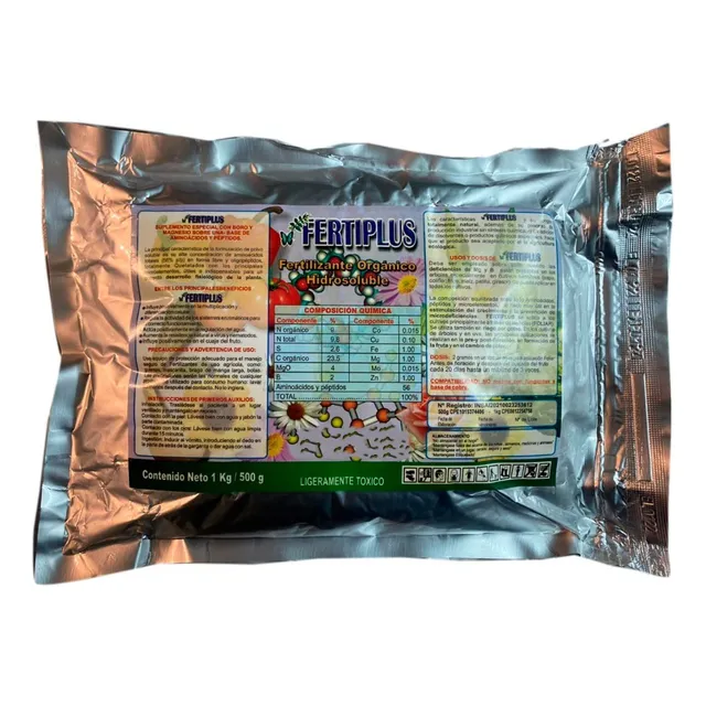 Fertiplus Fertilizante Organico Hidrosoluble (20 Unidades)
