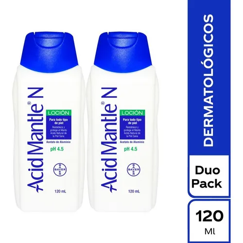 Acid Mantle Locion Corporal 2 X 120 Ml - Ml A $311