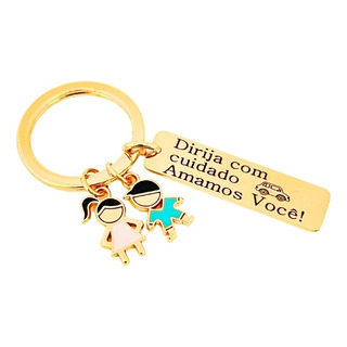 Chaveiro Dirija Com Cuidado Presente Criativo Personalizado Chaveiro Dirija Com Cuidado Presente Criativo Personalizado