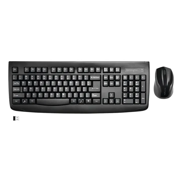 Combo Inalámbrico Teclado/mouse Profit Wireless Kensington Teclado Negro