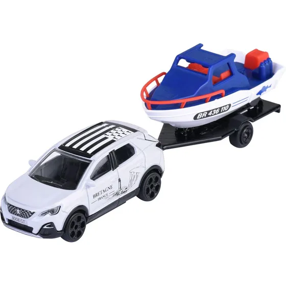 Miniatura - 1:64 - Peugeot 3008 Gt - Remolque French Touch