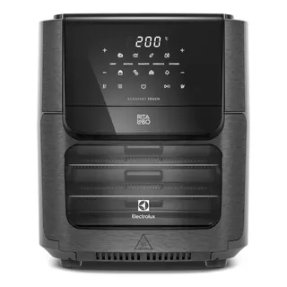 Airfryer Fritadeira Oven Eaf90 Electrolux 12l Grafite 110v Airfryer Fritadeira Oven Eaf90 Electrolux 12l Grafite 110v