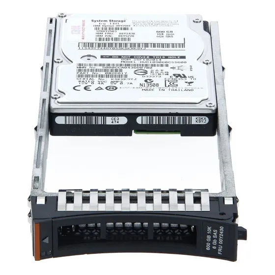 Ibm 600gb 2.5  Sas 10k Sff 6gbps Para Storwize V3700 V3500