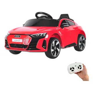Mini Carro Elétrico Infantil Audi Etron Gt Vermelho Mini Carro Elétrico Infantil Audi Etron Gt Vermelho